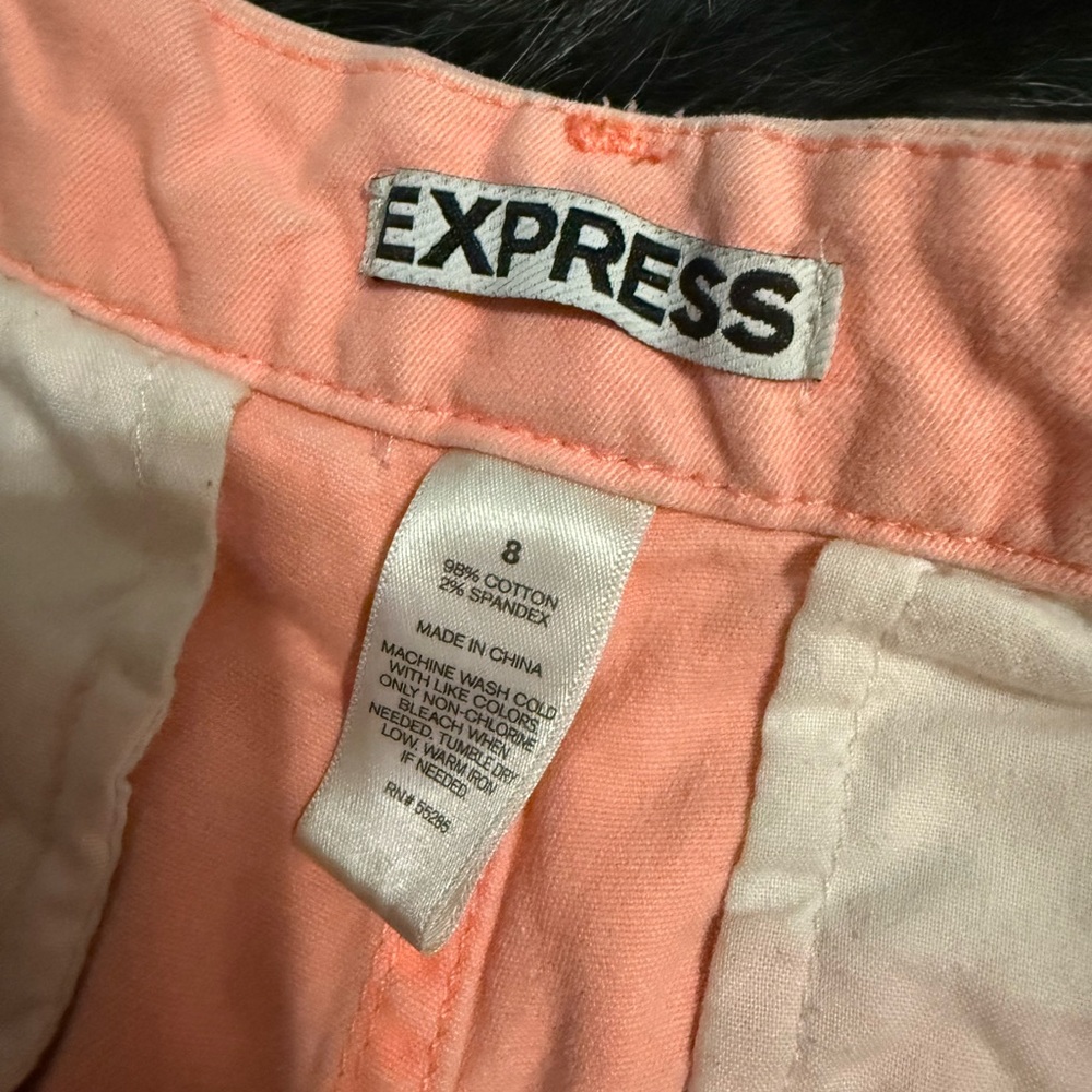 coral shorts